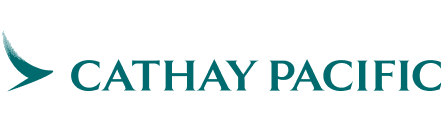 A full color logo of Cathay Pacific